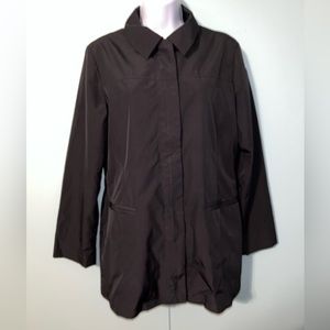 Express World Brand Windbreaker No Belt Zip Up Pockets Size 5/6‎